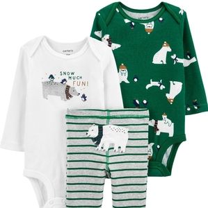 Carter's 3-Piece Polar Bear Little Character Set